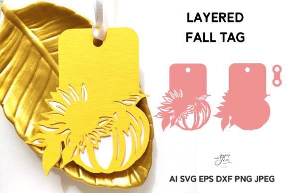 Download Fall Tags SVG Paper Cut Tags Template - Fall tags Collection