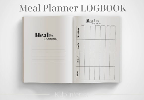 Download Meal Planner LOGBOOK - Premium Bundle