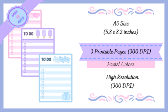 Download Cute to Do List Printable Planner Pages - Printable planner Collection