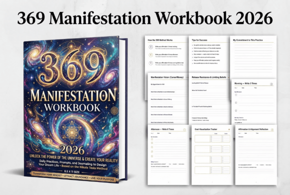 Download ✨369 Manifestation Workbook 2026🌙💫 - Manifestation workbook Collection