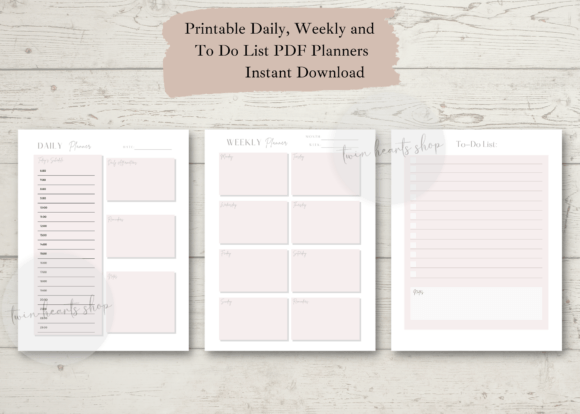 Download Minimalist Printable Planner | PDF - Printable planner Collection