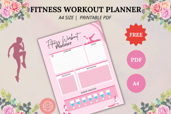 Download FREE Fitness Workout Planner Page - Premium Resources