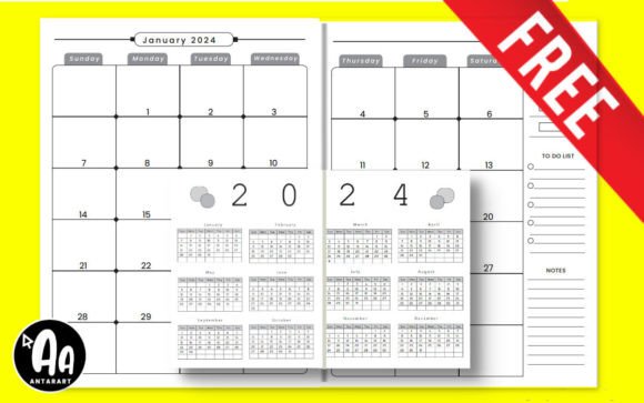 Download Free 2024 Monthly Printable Planner Pdf - Printable planner Collection
