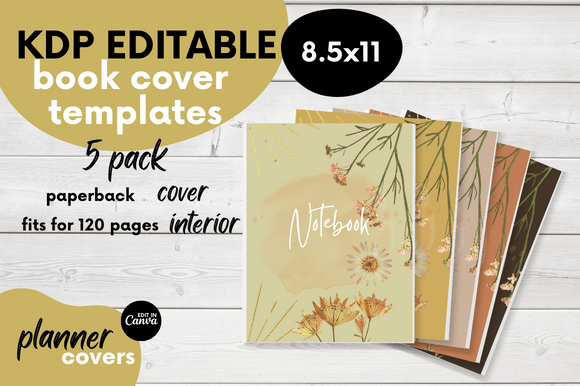 Download Notebook Cover Template Bundle/KDP Cover - Kdp cover Collection