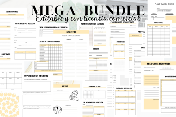 Download MEGA BUNDLE AGENDA 2023 + 8 DIARIOS - Agenda Collection